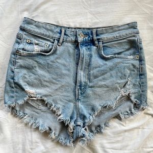 Zara high waisted shorts